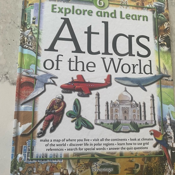 Explore and Learn Atlas of the World - Picture 3 of 8
